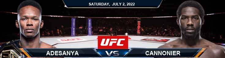 UFC 276 Adesanya vs Cannonier 07-02-2022 BetNow's Analysis Odds and Best Picks