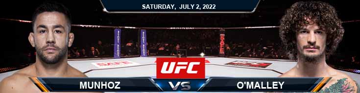 UFC 276 Munhoz vs O'Malley 07-02-2022 Fight Odds Picks and Forecast