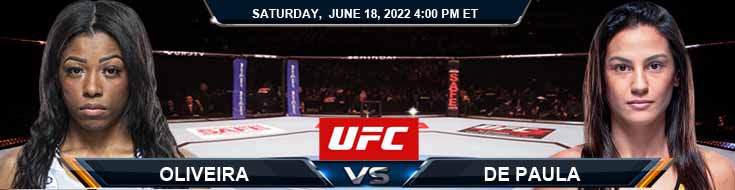 UFC on ESPN 37 Oliveira vs de Paula 06-18-2022 Fight Analysis Top Picks and Predictions