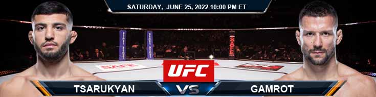 UFC on ESPN 38 Tsarukyan vs Gamrot 06-25-2022 BetNow's Analysis Odds and Best Picks