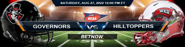 Austin Peay Governors vs Western Kentucky Hilltoppers 08-27-2022 Opening Game Odds Picks and College Football Predictions
