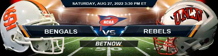 Idaho State Bengals vs UNLV Rebels 08-27-2022 NCAA Football Preview Spread and Game Analysis