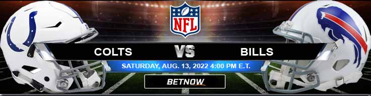 Indianapolis Colts vs Buffalo Bills 08-13-2022 Week 1 Odds Predictions and Preseason Picks