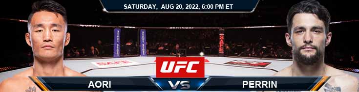 UFC 278 Aori vs Perrin 20-08-2022 Analisis Pertarungan Spread dan Perkiraan Teratas