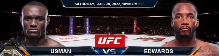 UFC 278 Usman vs Edwards 08-20-2022 Preview Fight Analysis and Spread