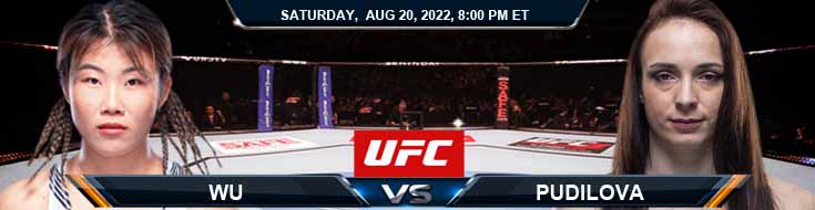 UFC 278 Wu vs Pudilova 08-20-2022 Odds Picks and Predictions