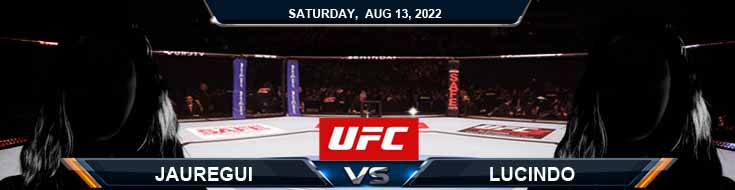 UFC on ESPN 41 Jauregui vs Lucindo 08-13-2022 Preview Odds and Analysis