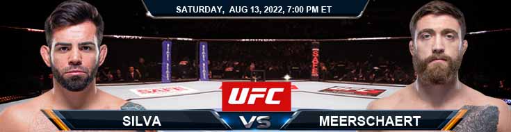 UFC pada ESPN 41 Silva vs Meerschaert 13-08-2022 Prakiraan Spread dan Pratinjau
