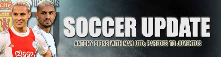 Antony Menandatangani Kontrak dengan Man Utd Paredes ke Juventus