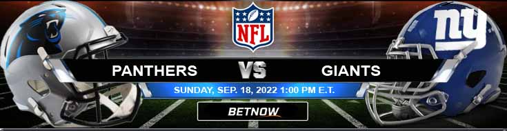 Carolina Panthers vs New York Giants 18-09-2022 Perkiraan Analisis dan Peluang NFL