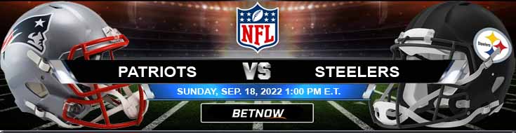 New England Patriots vs Pittsburgh Steelers 18-09-2022 Prakiraan Odds Minggu 2 dan Penyebaran Sepak Bola