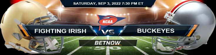 Notre Dame Fighting Irish vs Ohio State Buckeyes 03-09-2022 Analisis Taruhan dan Peluang Sepak Bola Perguruan Tinggi
