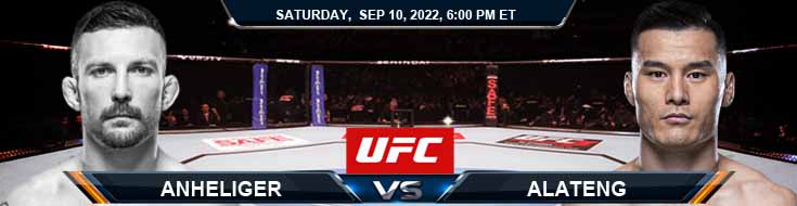 UFC 279 Anheliger vs Alateng 09-10-2022 Pratinjau Prediksi Taruhan dan Analisis Pertarungan