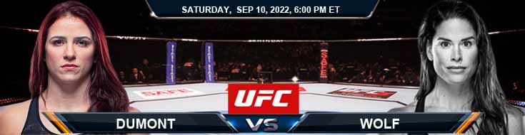 UFC 279 Dumont vs Wolf 09-10-2022 Prediksi Pilihan Favorit dan Pratinjau Taruhan