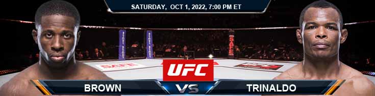 UFC Fight Night 211 Randy Brown vs Francisco Trinaldo 01-10-2022 Prediksi Pilihan dan Pratinjau