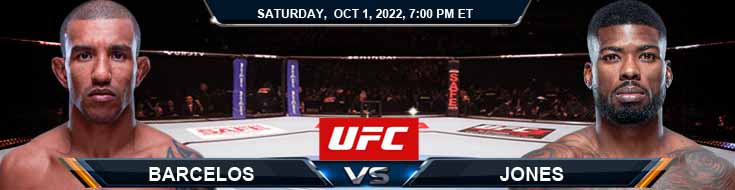 UFC Fight Night 211 Raoni Barcelos vs Trevin Jones 01-10-2022 Pilihan Prediksi dan Pratinjau