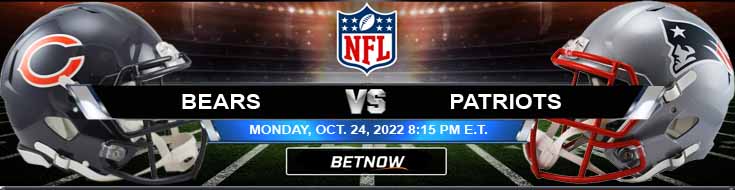 Chicago Bears vs New England Patriots 10-24-2022 Pilihan dan Analisis Odds