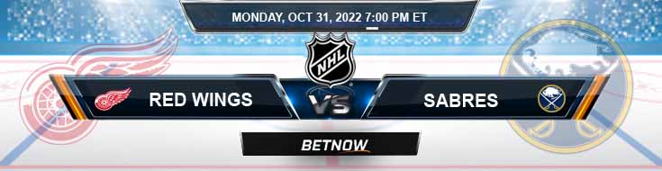 Detroit Red Wings vs Buffalo Sabres 10-31-2022 Pilihan dan Prakiraan Odds