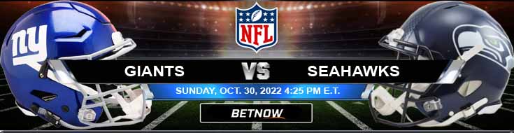 New York Giants vs Seattle Seahawks 10-30-2022 Tips dan Prediksi Pilihan