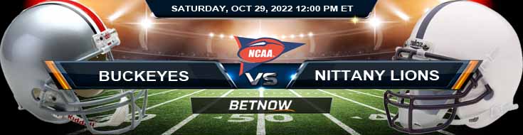 Ohio State Buckeyes vs Penn State Nittany Lions 10-29-2022 Pilihan dan Kiat Odds