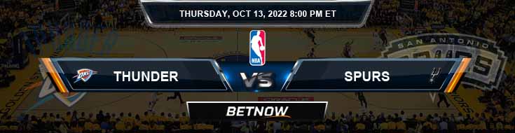 Prediksi Oklahoma City Thunder vs San Antonio Spurs 10-13-2022 Pra Musim