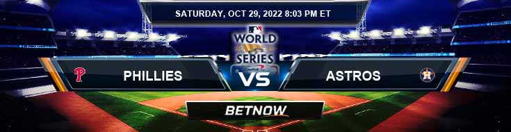 Philadelphia Phillies vs Houston Astros 29/10/2022