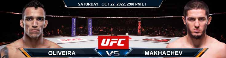 Prediksi dan Pratinjau Pilihan UFC 280 Charles Oliveira vs Islam Makhachev 22-22-2022