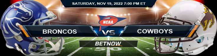 Boise State Broncos vs Wyoming Cowboys 11-19-2022 Odds Analysis and Picks