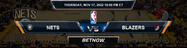 Brooklyn Nets vs Portland Trail Blazers 11-17-2022 Odds Picks and Forecast