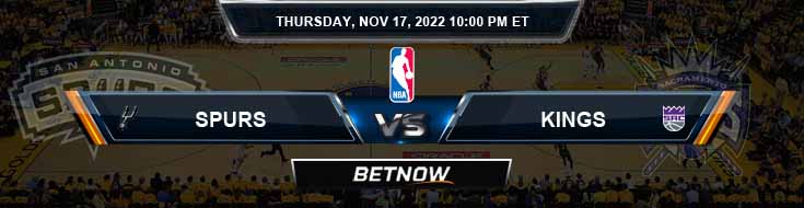 San Antonio Spurs vs Sacramento Kings 11-17-2022 Picks Forecast and Predictions