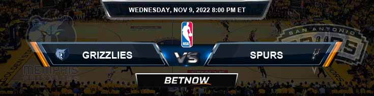 Memphis Grizzlies vs San Antonio Spurs 11-9-2022 Pratinjau dan Pilihan Odds