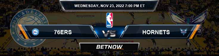 Philadelphia 76ers vs Charlotte Hornets 11-23-2022 Odds Picks and Forecast