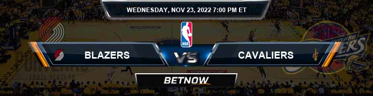Portland Trail Blazers vs Cleveland Cavaliers 11-23-2022 Picks Tips and Predictions
