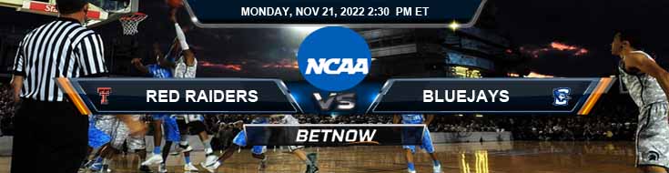 Texas Tech Red Raiders vs Creighton Bluejays 11-21-2022 Forecast Predictions and Tips