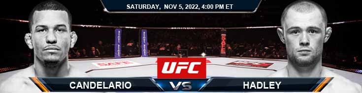 UFC Fight Night 214 Candelario vs Hadley 11-5-2022 Pilihan dan Prakiraan Odds