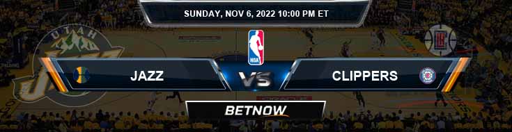 Utah Jazz vs Los Angeles Clippers 11-6-2022 Tips Pilihan dan Analisis Game
