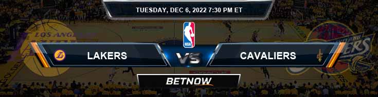 Los Angeles Lakers vs Cleveland Cavaliers 12-6-2022 Odds Picks and Forecast