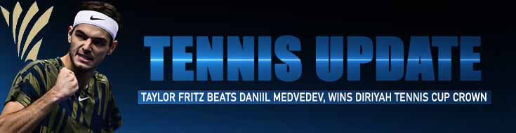 Taylor Fritz Beats Daniil Medvedev, Wins Diriyah Tennis Cup Crown
