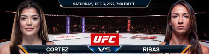UFC Fight Night Cortez vs Ribas 12-3-2022 Picks Predictions and Previews
