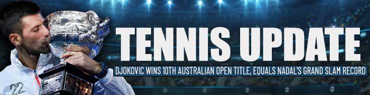 Djokovic wins 10th Australian Open title, equals Nadal's Grand Slam record