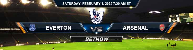 Everton vs Arsenal 04-02-2023 Preview Pick and Prediction
