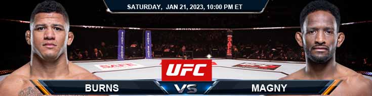 UFC 283 Burns vs Magny 1-21-2023 Tips Forecast and Predictions