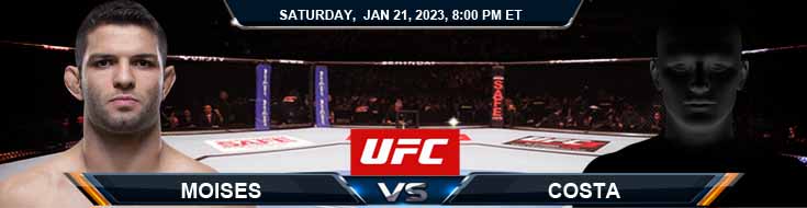 UFC 283 Thiago Moises vs Melquizael Costa 01-21-2023 Picks Predictions and Preview