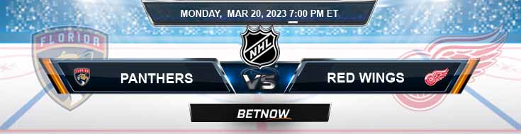 Florida Panthers vs Detroit Red Wings 3-20-2023 Predictions Preview and Spread