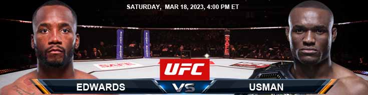 UFC 286 Edwards vs Usman 03-18-2023 Preview Picks, and Betting Predictions