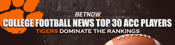 College Football News Top 30 ACC Players Tigers Dominate the Rankings