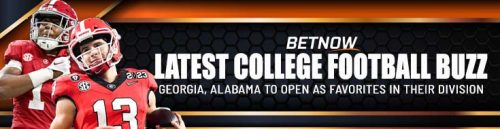 Latest College Football Buzz Georgia, Alabama to Open as Favorites in Their Division