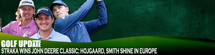 Straka wins John Deere Classic; Hojgaard, Smith shine in Europe--