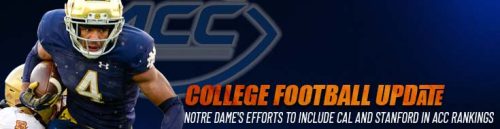 Notre Dame's Efforts to Include Cal and Stanford in ACC Rankings According to RJ Young's Preseason Top 15