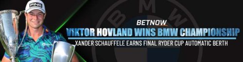 Viktor Hovland wins BMW Championship, Xander Schauffele earns final Ryder Cup automatic berth